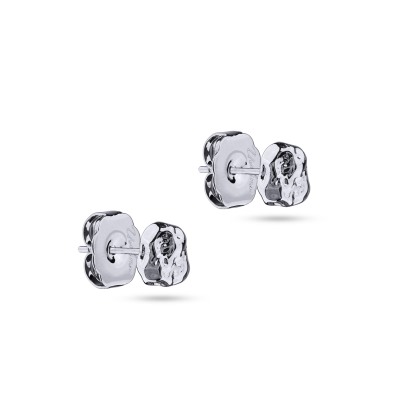 Пусеты Дюна (7мм; покрытие родий), Есть комплект