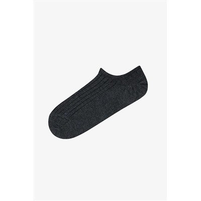 Penti 3 Çift Pamuklu Ribli Burun Dikişsiz Sneaker Çorap