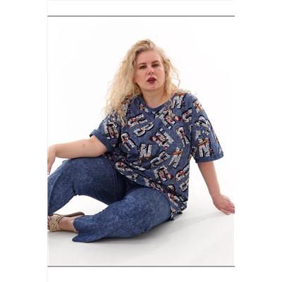 Костюм с брюками К111 НАТАЛИ #1033301