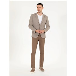 Açık Kahverengi Blazer Ceket