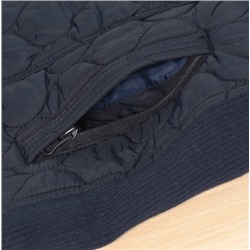 Женский стеганый жилет-стойка