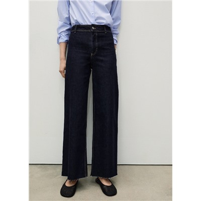 Jeans Catherin culotte rinse wash