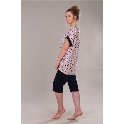 Пижама женская с бриджами ТК-275