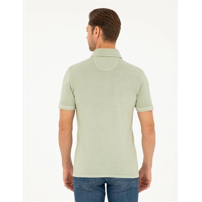 Yeşil Slim Fit Tişört