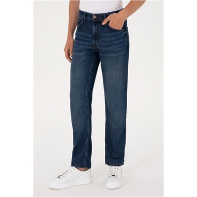 Erkek Yeşil Jean Pantolon