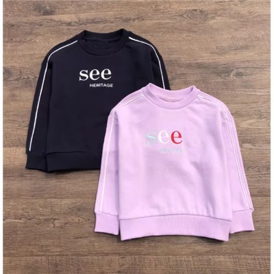 Свитшот для девочек СИИ*Д