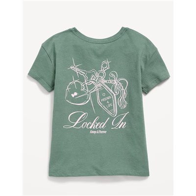 Short-Sleeve Graphic T-Shirt for Girls