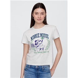 Gap × Disney Minnie Mouse Shrunken Graphic T-Shirt