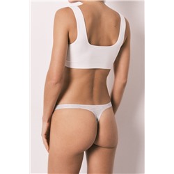 Pack 3 tangas tira algodón logo