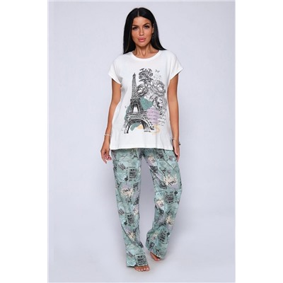 643 Костюм с брюками - Париж