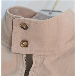 Женская хлопковая куртка с вышивкой, воротником-стойкой РАЛЬ*Ф Л