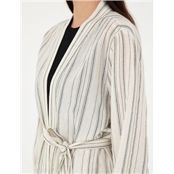 Ekru Comfort Fit Tunik