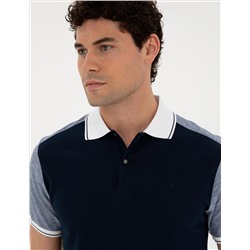 Lacivert Slim Fit Tişört