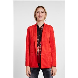 Blazer slim costuras