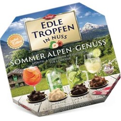Trumpf Edle Tropfen in Nuss Sommer Alpen-Genuss 250g