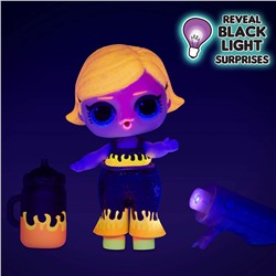 L.O.L. Surprise! Lights Glitter Doll with 8 Surprises Including Black Light Surprises