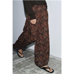 ZW COLLECTION PAISLEY TROUSERS