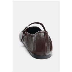 SOFT LEATHER BALLET FLATS