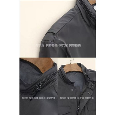 Мужская куртка ветровка из плотной водонепроницаемой саржевой ткани, экспорт  C*&*A