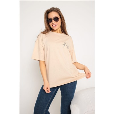 Футболка оверсайз женская с принтом "Ирина"