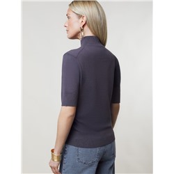 Джемпер тонкой вязки из хлопка с нейлоном