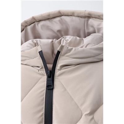 LIGHTWEIGHT RUBBERISED PUFFER COAT