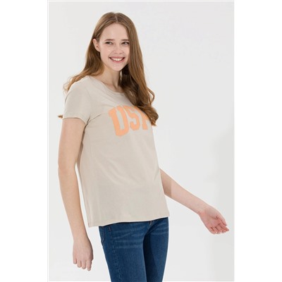 Kadın Taş Bisiklet Yaka Tişört