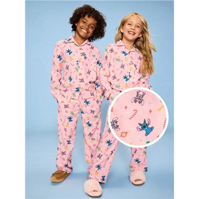 Old Navy x Disney Gender-Neutral Button-Front Graphic Pajama Set for Kids