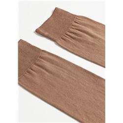 Kurze Herrensocken mit Fil d‘Ecosse