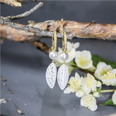 Серьги серебро 52974.1Y1W