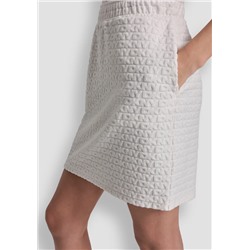 LOGO JACQUARD PULL-ON SKIRT