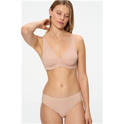 Braga clásica sin costuras de microfibra