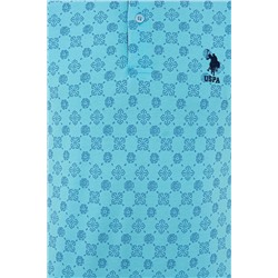 Erkek Turkuaz Polo Yaka Tişört