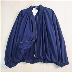 Необычного кроя свободный бомбер с рукавами-фонариками Co*s