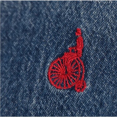 Женская повседневная джинсовая рубашка