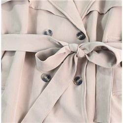 Элегантный тренчкот в ретро-британском стиле