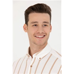 Erkek Beyaz Kısa Kollu Gömlek