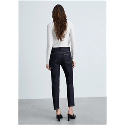 Jeans Claudia slim crop rinse wash