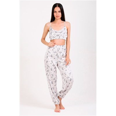 Пижама Hot Story Are you ready (топ + брюки) НАТАЛИ #733167