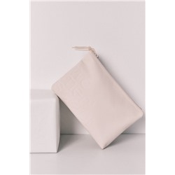 Neceser mediano cartera doble blanco