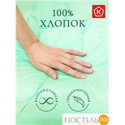 ОТ ОБТ-15-3-1 140*205 бамбук тик фисташковый Одеяло OL-Tex Тик (Салатовый)
