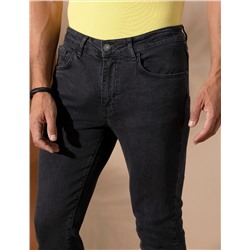 Antrasit Slim Fit Jean Pantolon
