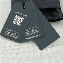 Черные деловые повседневные теплые кожаные перчатки с чувствительным материалом на пальцах для сенсорных экранов. Ted Baker