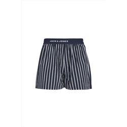 Jack & Jones Jack&jones Minimalist Çizgili Erkek Boxer Şort Seti - 2'li