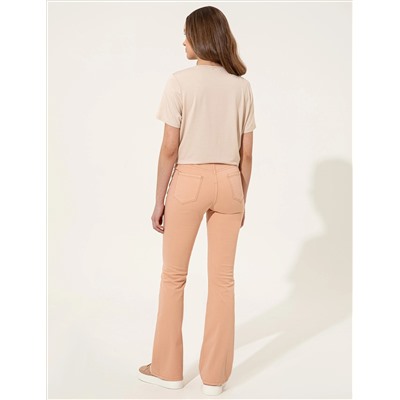 Pudra Skinny Flare Jean Pantolon