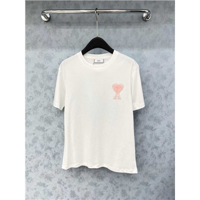 Женская футболка с вышивкой из бусин   AM*I