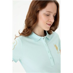 Kadın Mint Örme Elbise