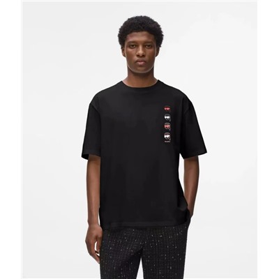 Мужская хлопковая футболка КАР*Л 😎