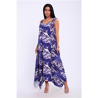 Сарафан летний больших размеров пляжный домашний 5739