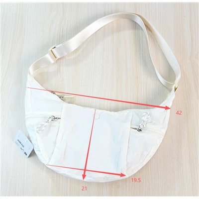 Простая и стильная лёгкая нейлоновая сумка ЛУЛУЛЕМО*Н